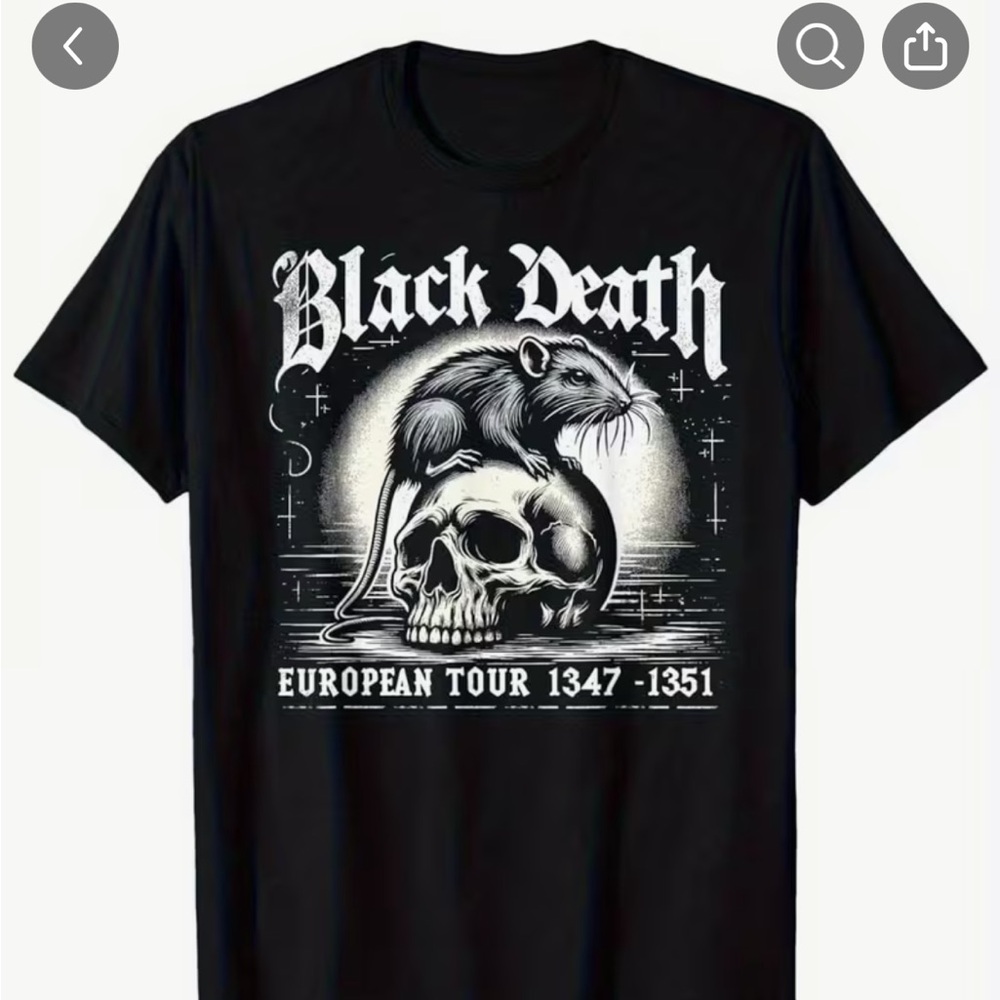 BNIB Black Graphic Men's T-Shirt
